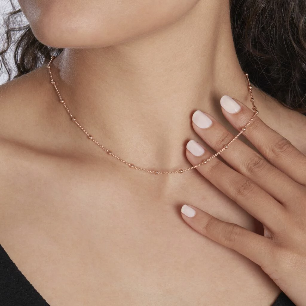 Histoire D'Or Collier Elea Argent Rose 4 Histoire D'Or Collier Elea Argent Rose – Image 4