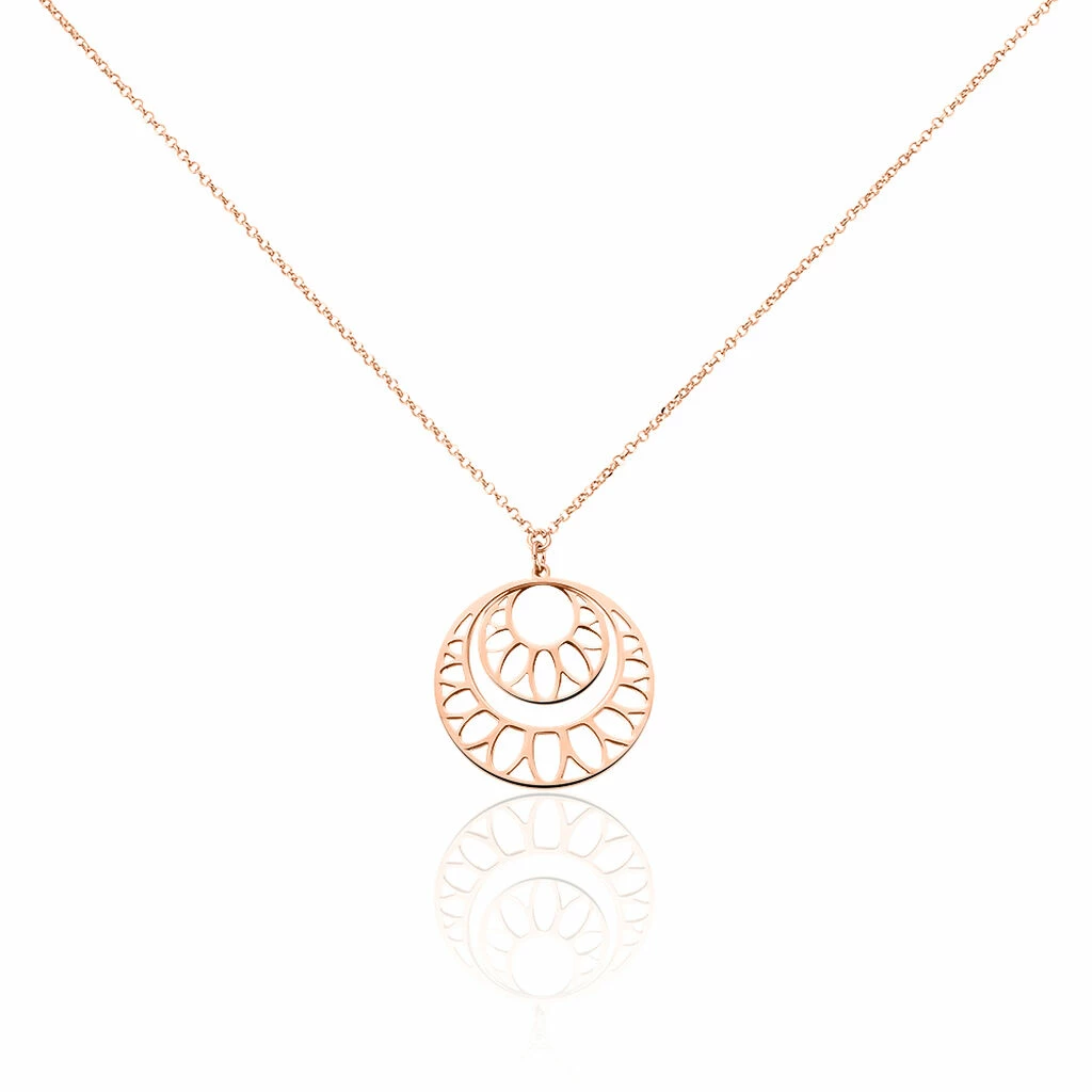Histoire D'Or Collier Slorane Argent Rose 1 Histoire D'Or Collier Slorane Argent Rose