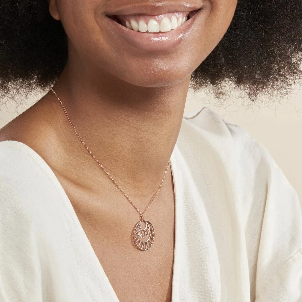 Histoire D'Or Collier Slorane Argent Rose 3 Histoire D'Or Collier Slorane Argent Rose – Image 3