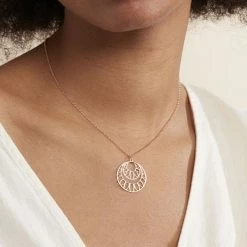 Histoire D'Or Collier Slorane Argent Rose 7 Histoire D'Or Collier Slorane Argent Rose -Colliers Fantaisie Soldes FACFRW0072 model1