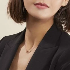 Histoire D'Or Collier Kim Argent Rose -Colliers Fantaisie Soldes FACFRW00WE model0