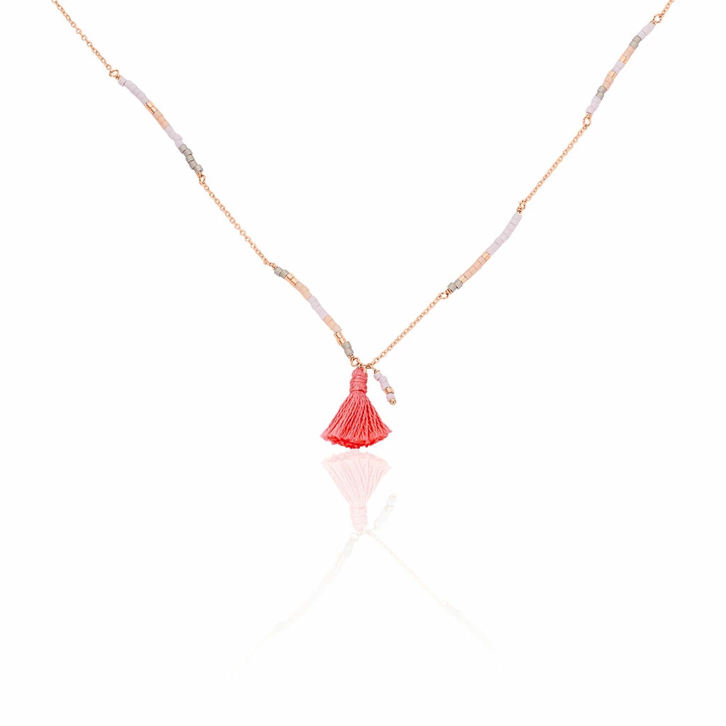 Histoire D'Or Collier Ninon Argent Rose Perle D'imitation Et Chrysoprase 1 Histoire D'Or Collier Ninon Argent Rose Perle D'imitation Et Chrysoprase