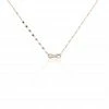 Histoire D'Or Collier Argent Rose Wendel Oxydes De Zirconium