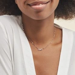 Histoire D'Or Collier Argent Rose Wendel Oxydes De Zirconium 6 Histoire D'Or Collier Argent Rose Wendel Oxydes De Zirconium -Colliers Fantaisie Soldes FACFRZW1T9 model0