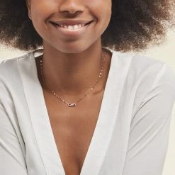 Histoire D'Or Collier Argent Rose Wendel Oxydes De Zirconium 7 Histoire D'Or Collier Argent Rose Wendel Oxydes De Zirconium -Colliers Fantaisie Soldes FACFRZW1T9 model1