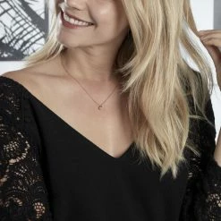 Histoire D'Or Collier Jannea Argent Rose Oxyde De Zirconium -Colliers Fantaisie Soldes FACFRZW730 model0