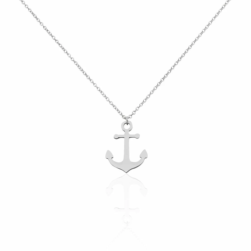 Histoire D'Or Collier Sacha Argent Blanc 1 Histoire D'Or Collier Sacha Argent Blanc