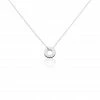 Histoire D'Or Collier Argent Blanc Isandro