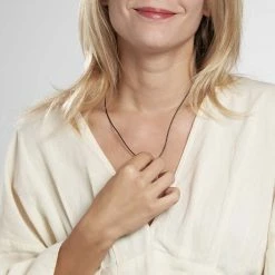 Histoire D'Or Collier Sanata Argent Blanc -Colliers Fantaisie Soldes FACMBW0001 model0