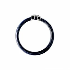 Histoire D'Or Bague Cronos Argent Blanc Céramique Oxyde 8 Histoire D'Or Bague Cronos Argent Blanc Céramique Oxyde -Colliers Fantaisie Soldes FADFBXB224 view2