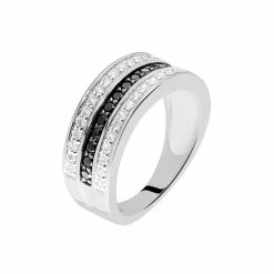 Histoire D'Or Bague Kelyan Argent Blanc Oxyde De Zirconium