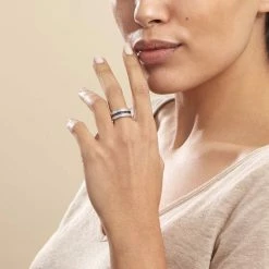 Histoire D'Or Bague Kelyan Argent Blanc Oxyde De Zirconium -Colliers Fantaisie Soldes FADFBZD033 model0