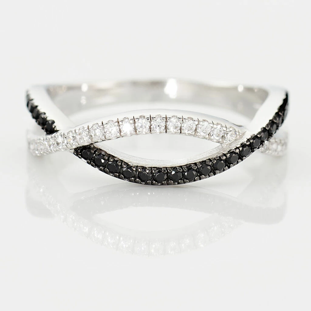 Histoire D'Or Bague Prudentia Argent Blanc Oxyde De Zirconium 4 Histoire D'Or Bague Prudentia Argent Blanc Oxyde De Zirconium â Image 4