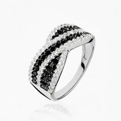 Histoire D'Or Bague Linaya Argent Oxyde De Zirconium