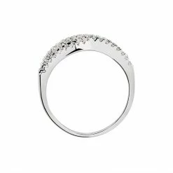 Histoire D'Or Bague Linaya Argent Oxyde De Zirconium -Colliers Fantaisie Soldes FADFBZD259 view2