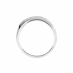 Histoire D'Or Bague Argent Blanc Agoston Oxydes De Zirconium -Colliers Fantaisie Soldes FADFBZD301 view2