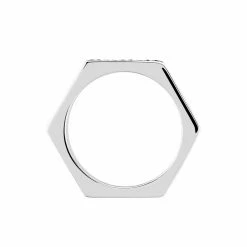 Histoire D'Or Bague Souhyla Argent Blanc Oxyde De Zirconium 6 Histoire D'Or Bague Souhyla Argent Blanc Oxyde De Zirconium -Colliers Fantaisie Soldes FADFBZN111 view2