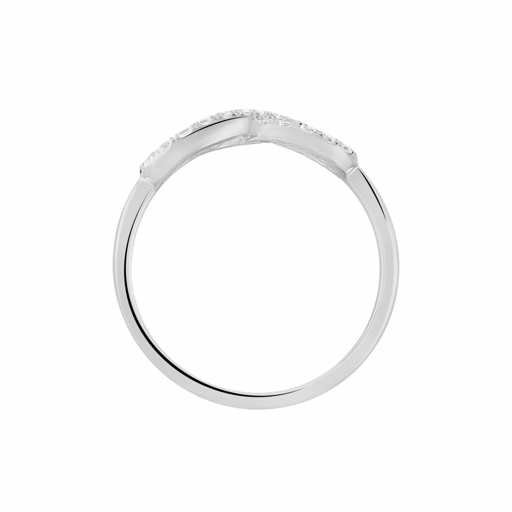 Histoire D'Or Bague Davila Argent Blanc Oxyde De Zirconium 3 Histoire D'Or Bague Davila Argent Blanc Oxyde De Zirconium – Image 3