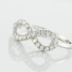 Histoire D'Or Bague Davila Argent Blanc Oxyde De Zirconium 9 Histoire D'Or Bague Davila Argent Blanc Oxyde De Zirconium -Colliers Fantaisie Soldes FADFBZW0OJ view3