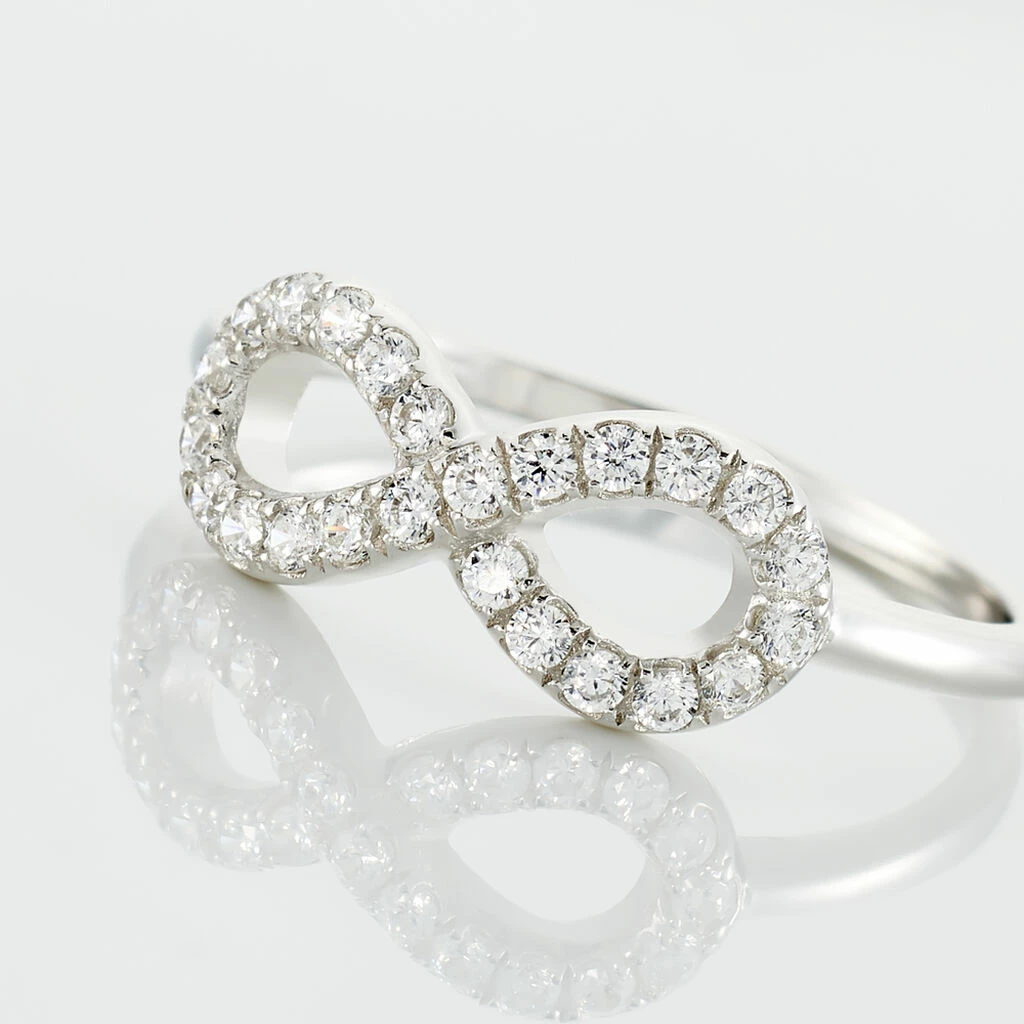 Histoire D'Or Bague Davila Argent Blanc Oxyde De Zirconium 4 Histoire D'Or Bague Davila Argent Blanc Oxyde De Zirconium – Image 4