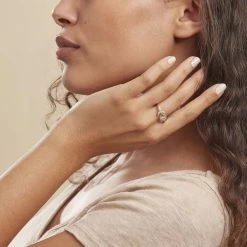 Histoire D'Or Bague Lyana Argent Blanc Oxyde De Zirconium -Colliers Fantaisie Soldes FADFBZW0VP model0