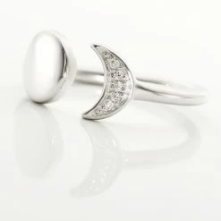 Histoire D'Or Bague Lyana Argent Blanc Oxyde De Zirconium -Colliers Fantaisie Soldes FADFBZW0VP view3