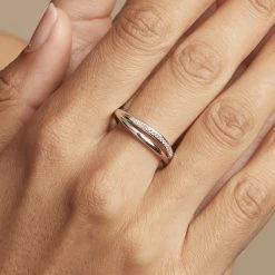 Histoire D'Or Bague Celimene Argent Blanc Oxyde De Zirconium -Colliers Fantaisie Soldes FADFBZW0XQ model1