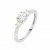 Histoire D'Or Bague Mallory Argent Blanc Oxyde De Zirconium