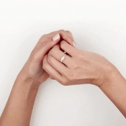 Histoire D'Or Bague Mallory Argent Blanc Oxyde De Zirconium -Colliers Fantaisie Soldes FADFBZW0ZT view4