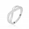 Histoire D'Or Bague Kassandre Argent Blanc Oxyde De Zirconium