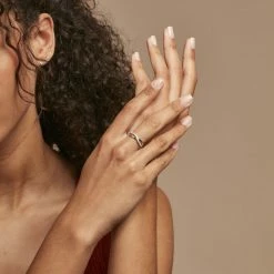 Histoire D'Or Bague Kassandre Argent Blanc Oxyde De Zirconium -Colliers Fantaisie Soldes FADFBZW13B model0