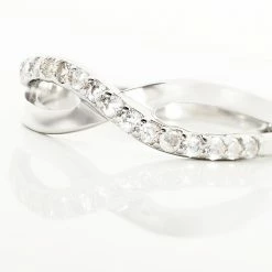 Histoire D'Or Bague Kassandre Argent Blanc Oxyde De Zirconium -Colliers Fantaisie Soldes FADFBZW13B view3