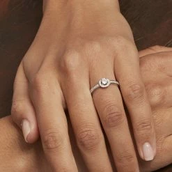 Histoire D'Or Bague Mélissande Argent Blanc Oxyde De Zirconium 11 Histoire D'Or Bague Mélissande Argent Blanc Oxyde De Zirconium -Colliers Fantaisie Soldes FADFBZW13P model1