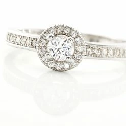 Histoire D'Or Bague Mélissande Argent Blanc Oxyde De Zirconium 9 Histoire D'Or Bague Mélissande Argent Blanc Oxyde De Zirconium -Colliers Fantaisie Soldes FADFBZW13P view3