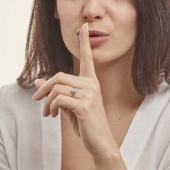 Histoire D'Or Bague Cascade Argent Blanc Oxyde De Zirconium -Colliers Fantaisie Soldes FADFBZW13X model0