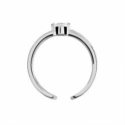 Histoire D'Or Bague Saki Argent Blanc Oxyde De Zirconium 5 Histoire D'Or Bague Saki Argent Blanc Oxyde De Zirconium -Colliers Fantaisie Soldes FADFBZW15Y view2