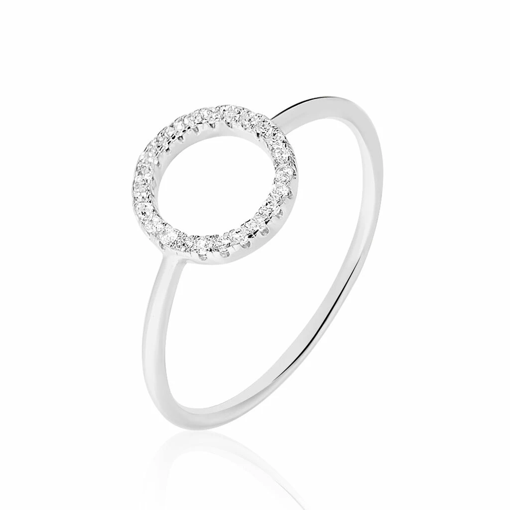 Histoire D'Or Bague Laureen Argent Blanc Oxyde De Zirconium 1 Histoire D'Or Bague Laureen Argent Blanc Oxyde De Zirconium
