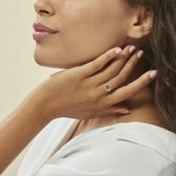 Histoire D'Or Bague Laureen Argent Blanc Oxyde De Zirconium 12 Histoire D'Or Bague Laureen Argent Blanc Oxyde De Zirconium -Colliers Fantaisie Soldes FADFBZW19L model0