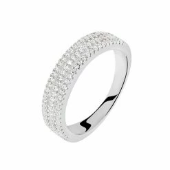 Histoire D'Or Bague Isora Argent Blanc Oxyde De Zirconium