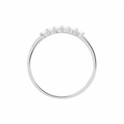 Histoire D'Or Bague Jaquelyn Argent Blanc Oxyde De Zirconium -Colliers Fantaisie Soldes FADFBZW1FH view2