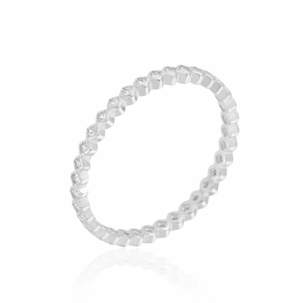 Histoire D'Or Bague Jannike Argent Blanc Oxyde De Zirconium 1 Histoire D'Or Bague Jannike Argent Blanc Oxyde De Zirconium