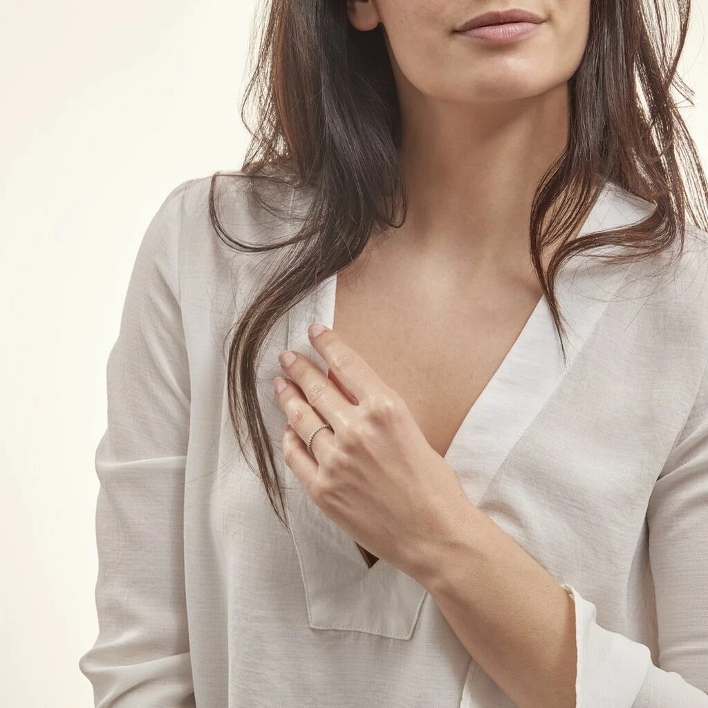 Histoire D'Or Bague Jannike Argent Blanc Oxyde De Zirconium 6 Histoire D'Or Bague Jannike Argent Blanc Oxyde De Zirconium – Image 6