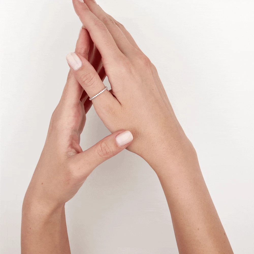 Histoire D'Or Bague Jannike Argent Blanc Oxyde De Zirconium 4 Histoire D'Or Bague Jannike Argent Blanc Oxyde De Zirconium – Image 4