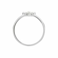 Histoire D'Or Bague Eclat Argent Blanc Oxyde De Zirconium -Colliers Fantaisie Soldes FADFBZW1I6 view2