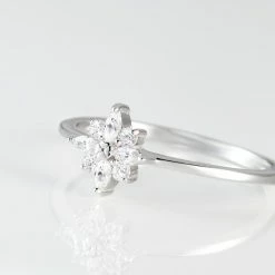 Histoire D'Or Bague Eclat Argent Blanc Oxyde De Zirconium -Colliers Fantaisie Soldes FADFBZW1I6 view3