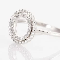 Histoire D'Or Bague Isild Argent Blanc Oxyde De Zirconium -Colliers Fantaisie Soldes FADFBZW1MJ view3