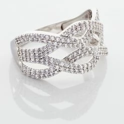 Histoire D'Or Bague Ireneo Argent Blanc Oxyde De Zirconium -Colliers Fantaisie Soldes FADFBZW1RG view3