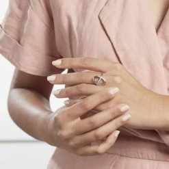 Histoire D'Or Bague Sabri Argent Oxydes De Zirconium -Colliers Fantaisie Soldes FADFBZW1TB model0