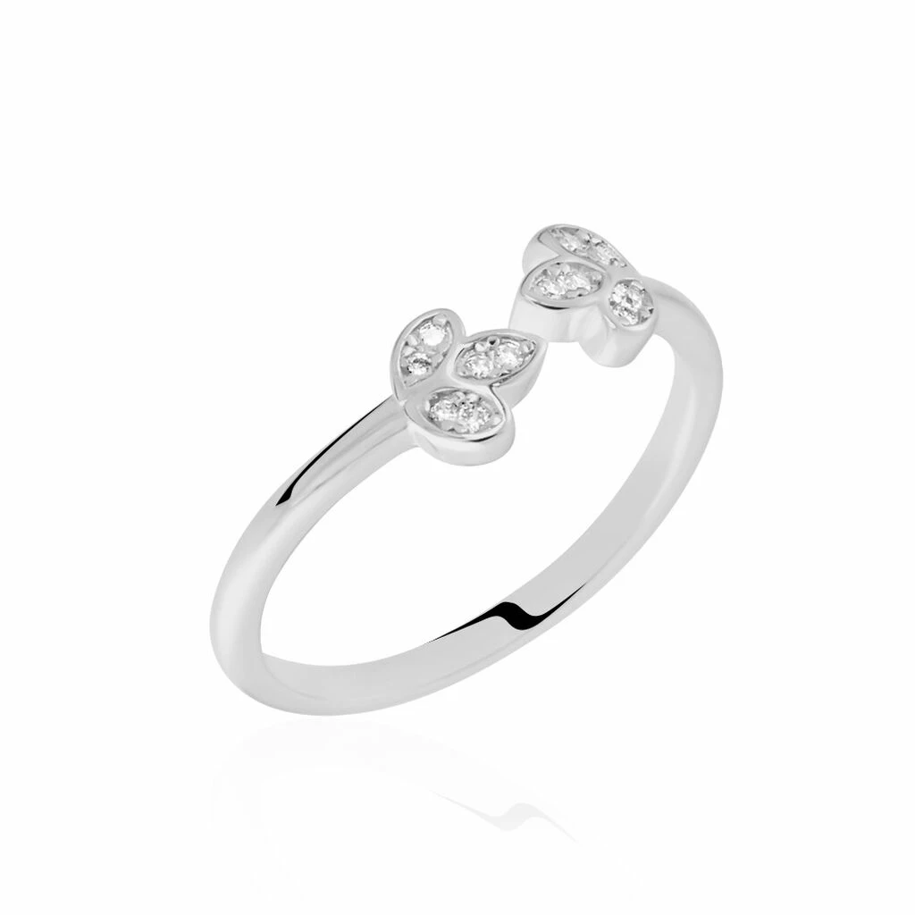 Histoire D'Or Bague Menades Argent 925/1000 Oxyde De Zirconium 1 Histoire D'Or Bague Menades Argent 925/1000 Oxyde De Zirconium