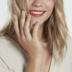 Histoire D'Or Bague Val Argent Blanc Oxyde De Zirconium -Colliers Fantaisie Soldes FADFBZW1U2 model0